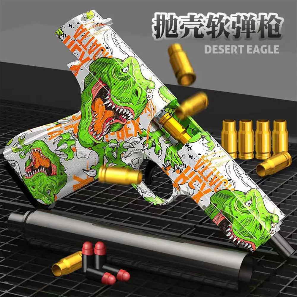 Toy Guns Gel Ball Blaster with Soft Bullets Toys Foam Blaster Shooting Games Education Toy Model for Kids Christmas Gift