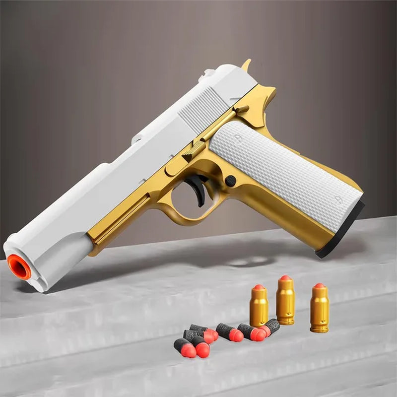 Toy Guns Gel Ball Blaster with Soft Bullets Toys Foam Blaster Shooting Games Education Toy Model for Kids Christmas Gift